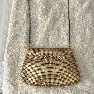 Elegant Gold Crossbody Bag